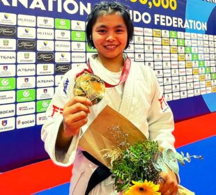 Manipur: World champion judoka Linthoi Chanambam.