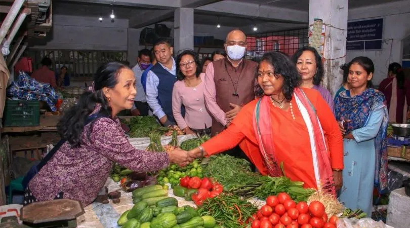 Mizoram: Union Minister says all efforts will be made to upgrade Vaivakawn market.