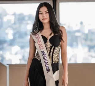 Miss North East 2022 - Irene Dkhar from Meghalaya.