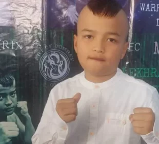 MMA World Championship: 11-year-old boy from Manipur.