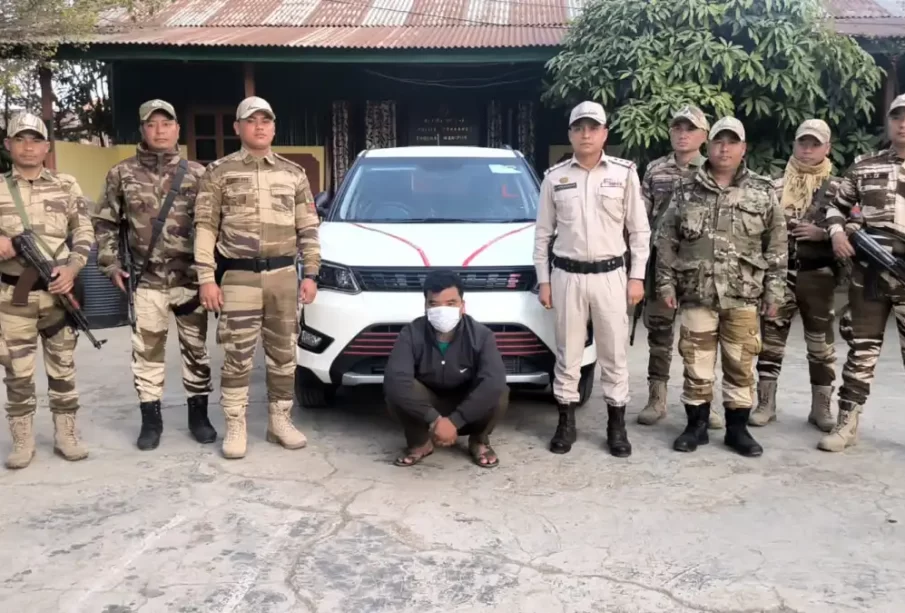 Manipur:One held from Thoubal in murder case of BJP leader