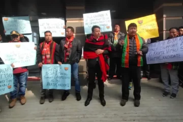 BJP is protesting in Kohima in wake of Polls 2023 Why?