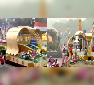 At R- Day parade, Arunachal Pradesh exhibit its tourism industry