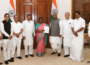 In Delhi over Manipur crisis Congress leaders met with Prez Murmu