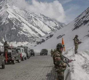 In Eastern Ladakh’s Buffer Zone, Chinese PLA sets up tents