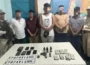 In Imphal five drug traders arrested with firearms