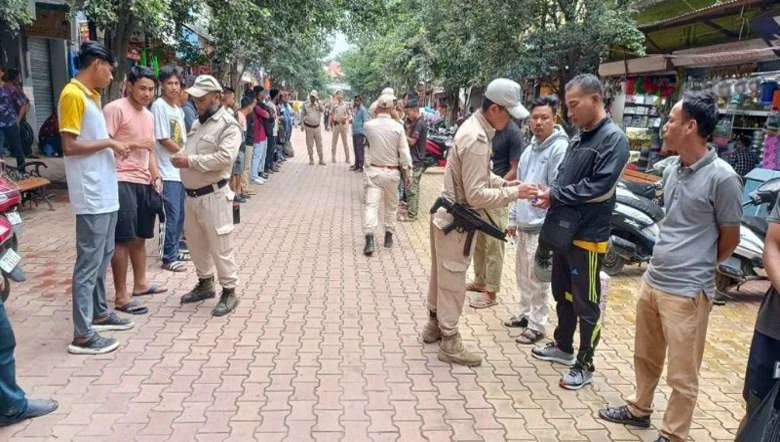 In Imphal amid Independence day 2023, security beefed up