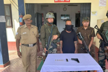 In Chanlang an active freedom figher of NSCN-K arrested