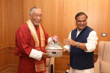 Ahead of King’s visit Bhutan diplomat meets CM Himanta Sarma