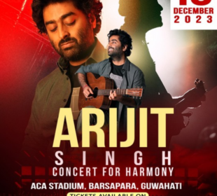 Eminent vocalist Arijit Singh to perform live in Guwahati on Dec 16