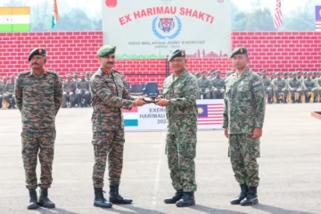 Joint military exercise of Indian and Malaysian armies concluded