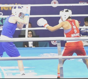 TC Lalremruati from Mizoram lost in women's boxing quarterfinals