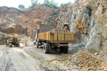 Illegal stone quarry at Wahniangleng reservoir forced shutdown