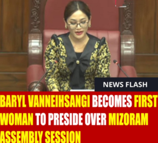 Mizoram assembly session chair by first woman MLA Vanneihsangi