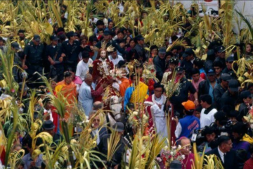 Mizo community celebrated Palm Sunday with religious eagerness